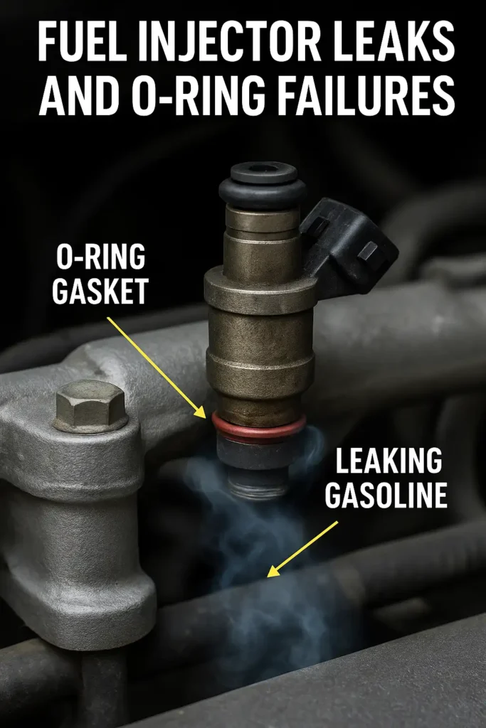 Fuel Injector Leaks and O-Ring Failures