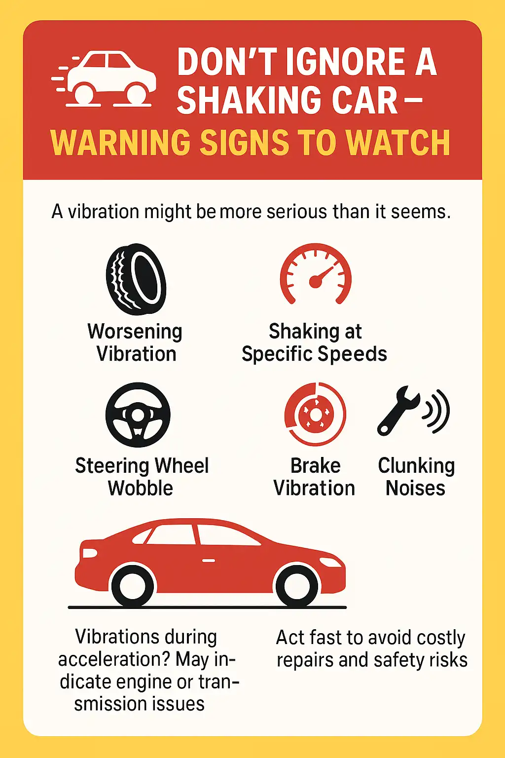 Signs You Shouldn’t Ignore a Shaking Car