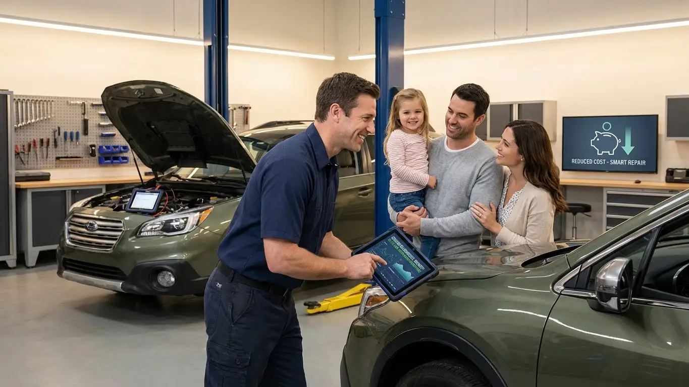 How We Helped a Family Save on Engine Diagnostics and Repair