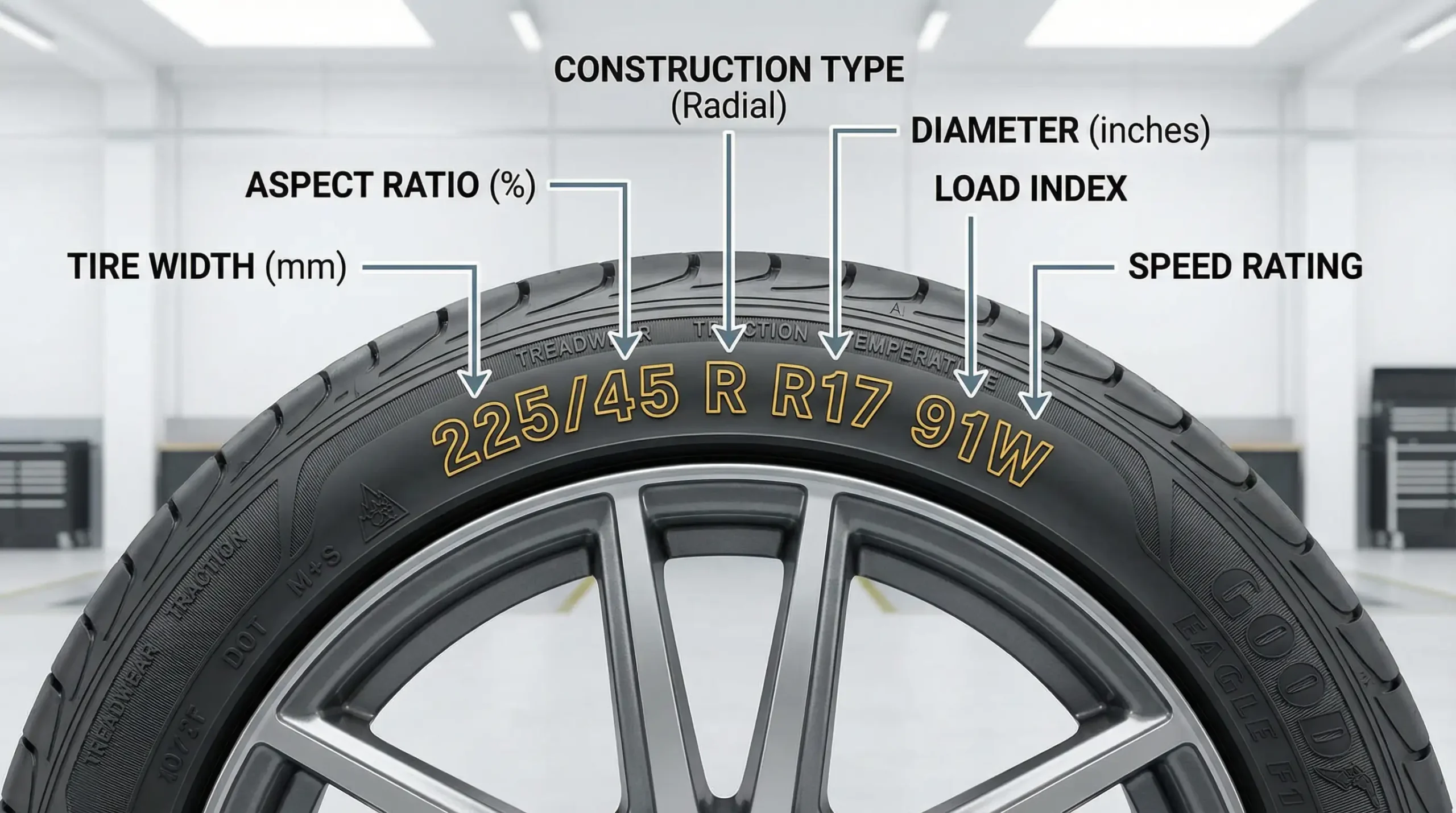 How to Read Tire Sidewall Numbers A Beginner's Guid