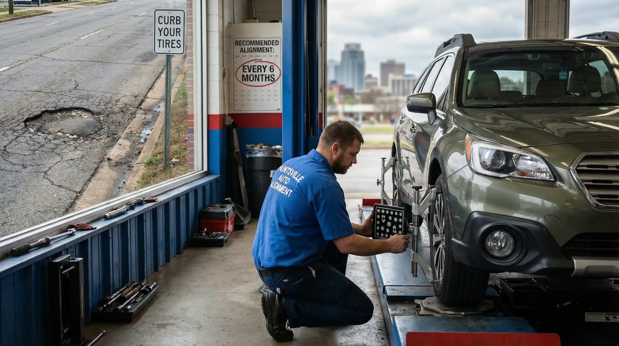 Wheel Alignment in Huntsville AL : Expert Opinion & Local Guide 1 When Huntsville Roads Require Extra Care