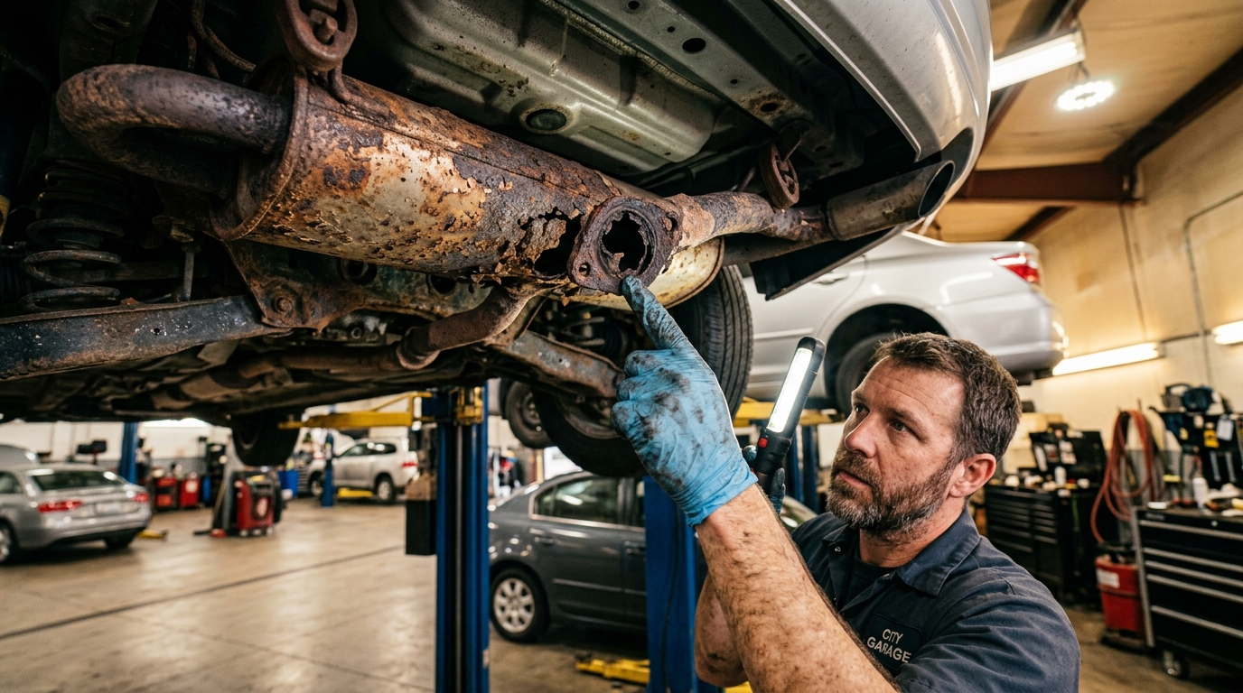 When Should You Repair or Replace Your Car's Exhaust System?