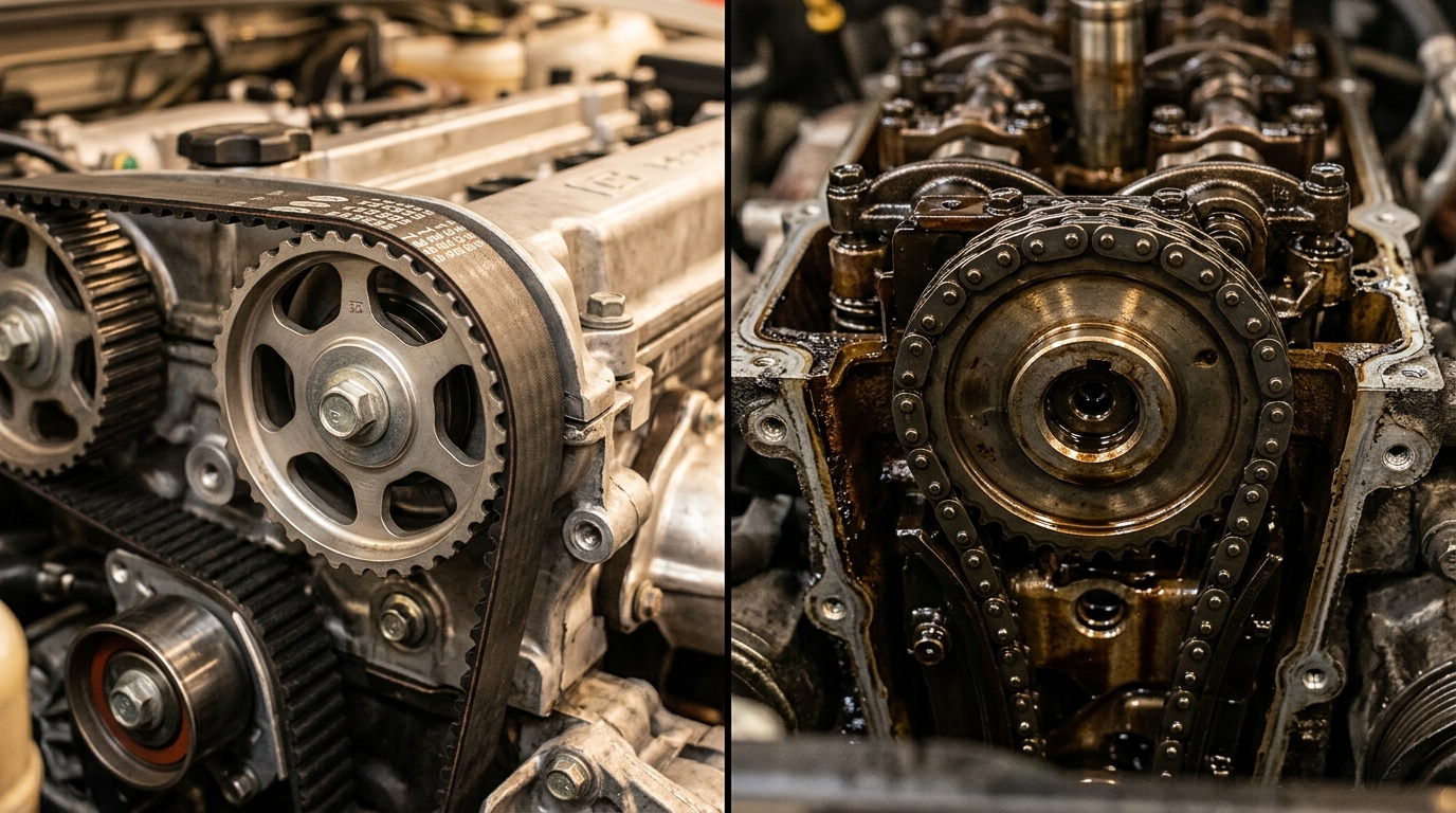 Timing Belt vs Timing Chain The Key Differences