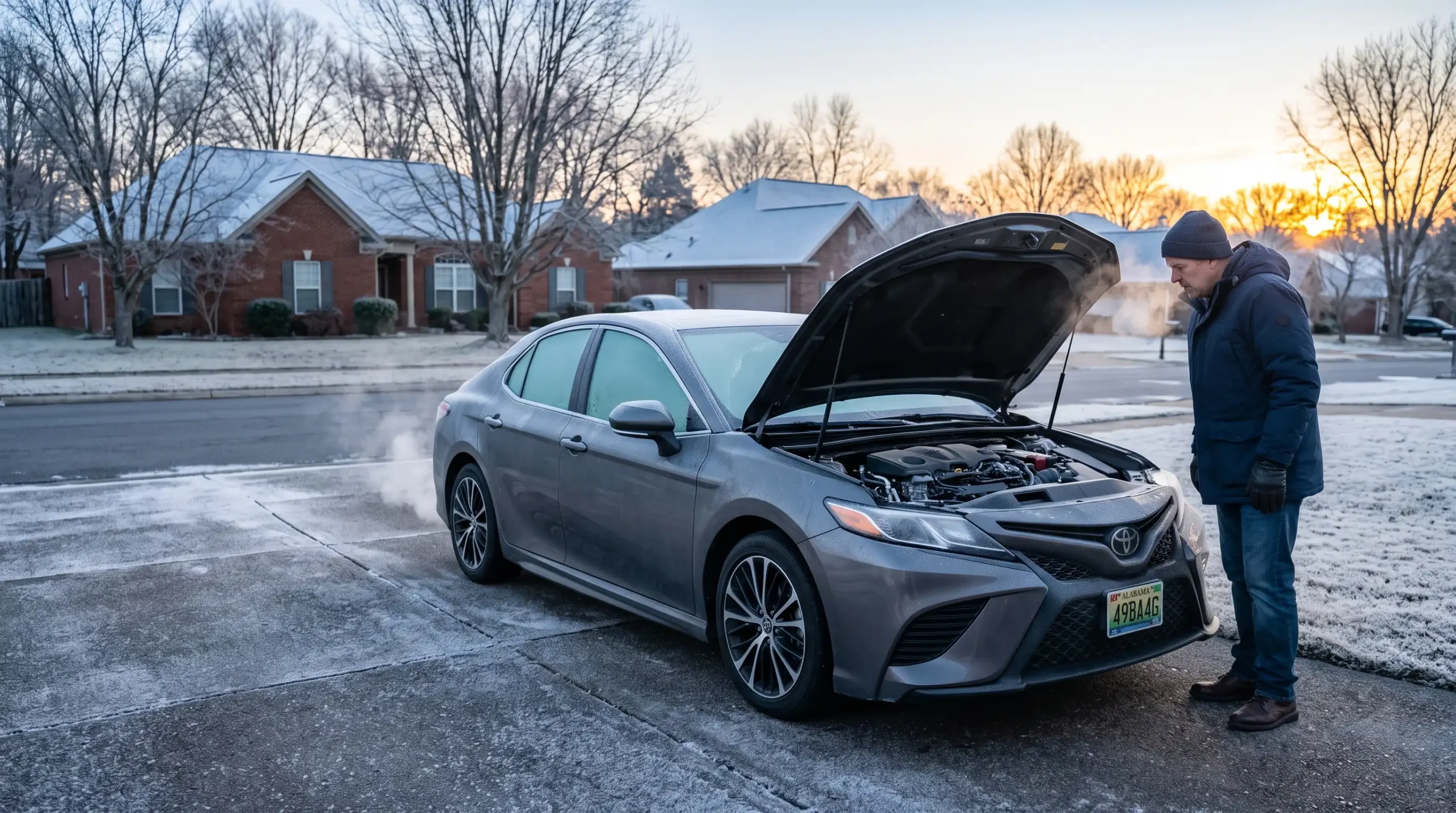 Why Your Engine Ticks Loudly After a Cold Start in a Huntsville Winter