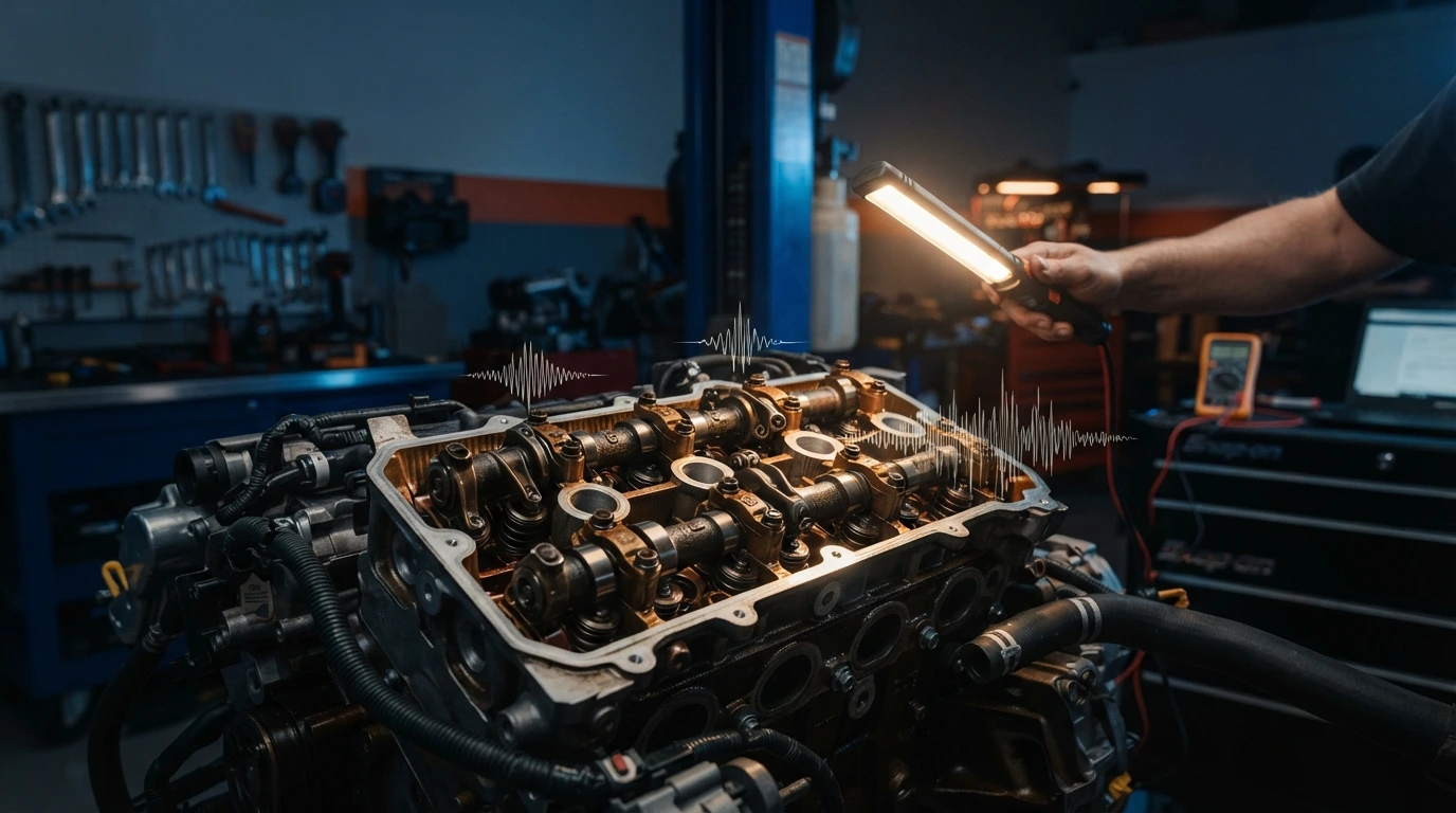 Valve Train Noise What Ticking, Tapping, and Rattling Sounds Actually Indicate